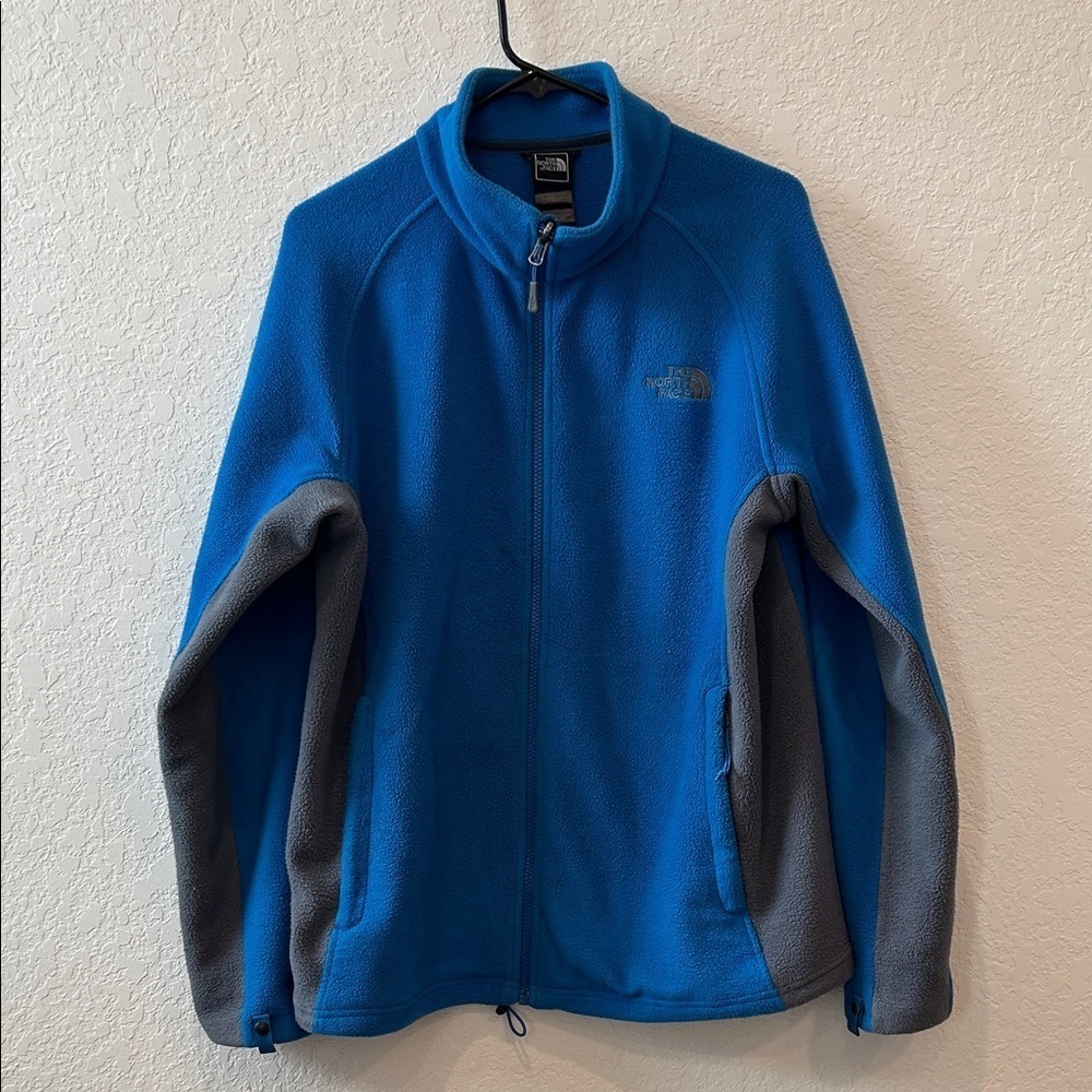 The North Face Men's Blue and Gray Performance Jacket